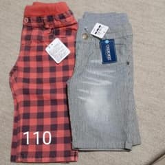 未使用　パンツ110cm 2枚セットのサムネイル