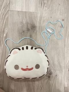 ポメラニアンもち ぬいぐるみポシェット フェイスVer. もち