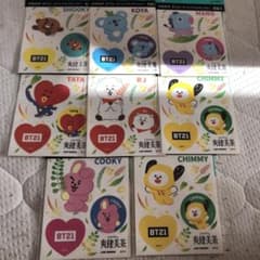爽健美茶BT21●オリジナルステッカー全7種＋CHIMMYのサムネイル