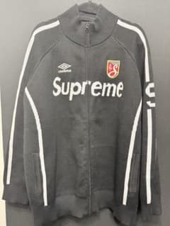 Supreme UMBRO ジップアップ ニット セーター - メルカリ