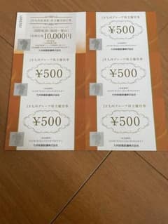 JR九州グループ株主優待券のサムネイル