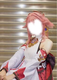 原神 八重神子 三分妄想 コスプレフルセット(Mサイズ) - メルカリ