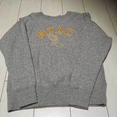 Cheswick NYAC刺繍 グレー クルーネック トレーナーのサムネイル