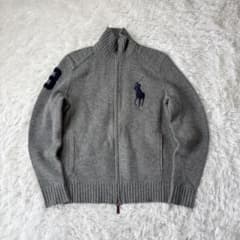 ☆美品☆ポロラルフローレン ドライバーズニット ビッグポニー