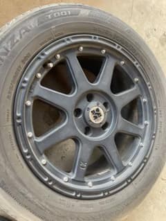 225/60R17 KL型　ジープ　チェロキー 装着　エクストリームJホイールのサムネイル