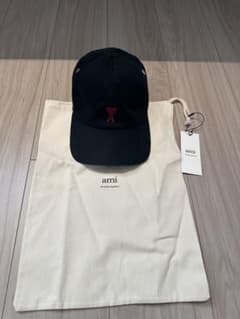 Ami Paris アミパリス キャップ ブラックのサムネイル