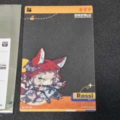 アークナイツ エンドフィールド ロッシ クリアカード かつや 台湾