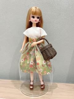 №34リカちゃん着せ替えセット♡かごバッグ付きの3個セット激安！早い者勝ち★のサムネイル