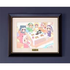 『国内流通25枚限定』おにねこ先生直筆サイン入り X-ART製 オーロラアート 書泉POPUP展示品】刺繍アート A3サイズ おにねこ【直筆サイン