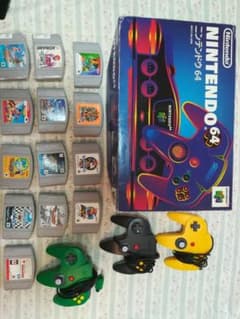 NINTENDO64　本体　マリオカート64　スーパマリオ多数のサムネイル