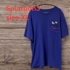 UNIQLO UT Splatoon 3 T-shirt XL Blue