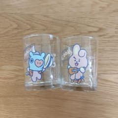 1번 복권 BT21Happy campI상에 활기찬 유리