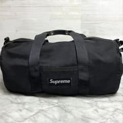 良品 希少 Supreme シュプリーム ボストンバッグ ドラムバッグ 黒 