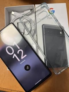土日　pixel6a 128GB チャコール　箱ありのサムネイル