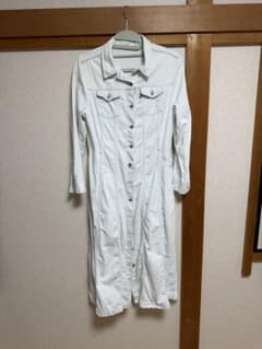 Levi's ホワイトデニムシャツワンピースのサムネイル