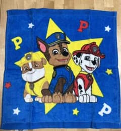 パウパトロール　ハンドタオル　青　ブルーのサムネイル