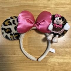 ディズニー カチューシャ ミニーマウス ヒョウ柄のサムネイル