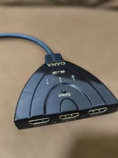 GANA HDMIセレクター 3入力1出力 4K対応 本体のサムネイル