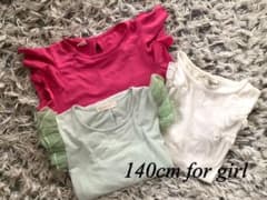 140cm 女の子　春夏服3点のサムネイル