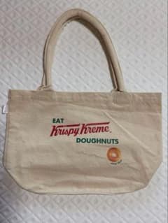 値下げ！！【希少】博多限定 クリスピークリームドーナツ トートバッグ 未使用のサムネイル