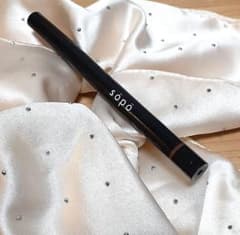 試し塗りのみ○sopō リキッドアイライナー　マロンブラウン