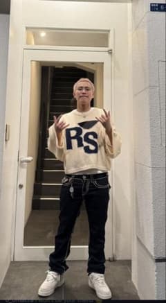 定価約120000円！ RAF SIMONS ニット セーター リアルくん着用 - メルカリ
