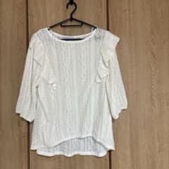 ［りお様専用］SEASON REASON ブラウス ホワイト Mサイズのサムネイル