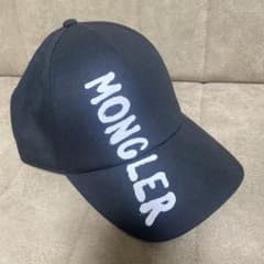 ユニセックス】MONCLER ブラック ベースボールキャップ - メルカリ