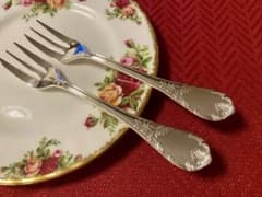 やっぱりマルリー☆極美品】クリストフル マルリー ケーキフォークペア