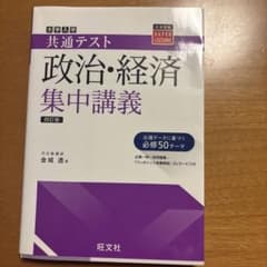 大学入試共通テスト 政治・経済 集中講義 第四版のサムネイル