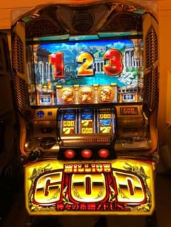美品 ミリオンゴッド 神々の系譜 ゼウスverのサムネイル