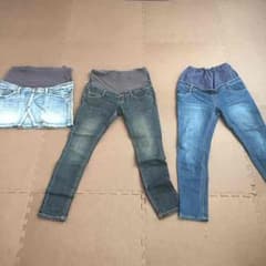マタニティジーンズ3点セットのサムネイル