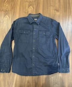 patagonia オーガニックコットン ネイビーシャツ サイズM FA19のサムネイル