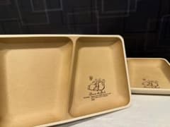 ディズニー　プーさんの仕切り皿　2枚セットのサムネイル