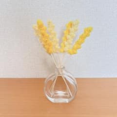 ミモザ|ディフューザー|インテリア|かぎ針編み|枯れない花のサムネイル