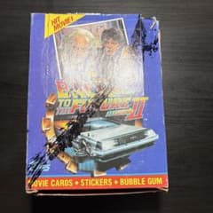 バック・トゥ・ザ・フューチャーPART2 ムービーカード 外箱付き33パック バック・トゥ・ザ・フューチャーPART2 ムービーカード 外箱付き33