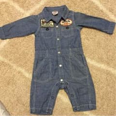 JUNK STORE☆つなぎロンパース☆サイズ70☆ブリーズのサムネイル