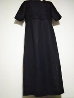 黒 フォーマルワンピ 9号のサムネイル