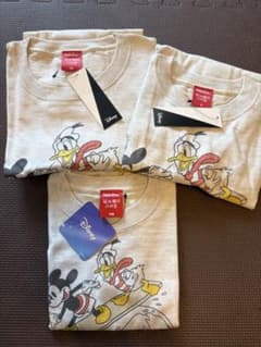 新品】沖縄限定 ディズニー Tシャツ 3枚セット 親子お揃い リンク 