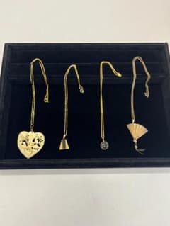ネックレス 4点セット ゴールドカラー ペンダントのサムネイル