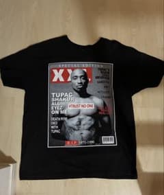 Tupac Shakur XXL Tシャツ ブラックのサムネイル