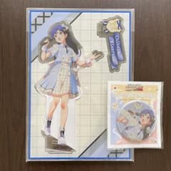 アイマス　如月千早　アクスタ　缶バッジ