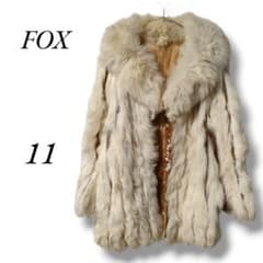 毛皮コート きつねの毛皮 狐 キツネ Leather ファー ヴィンテージ 11