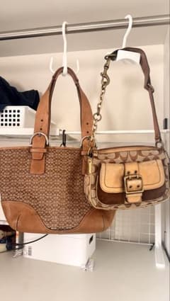 Coach ブラウン ショルダーバッグセットのサムネイル