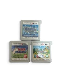 ニンテンドー3DS ソフト 3本セット ポケモン とびだせ どうぶつの森のサムネイル
