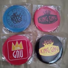 KingGnu 缶バッチ ガチャガチャのサムネイル