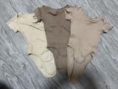 H&M オーガニックコットンその他ベビー肌着 7枚セット 60Mのサムネイル