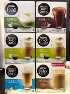 ネスカフェドルチェグスト カプセル 6点セットのサムネイル