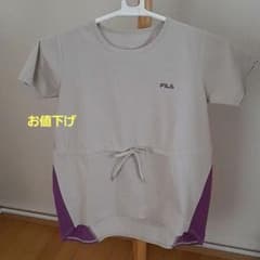 FILA  ウェストギャザー(紐絞り調節)Tシャツのサムネイル