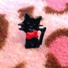黒猫ちゃんリボン♡ピアスのサムネイル